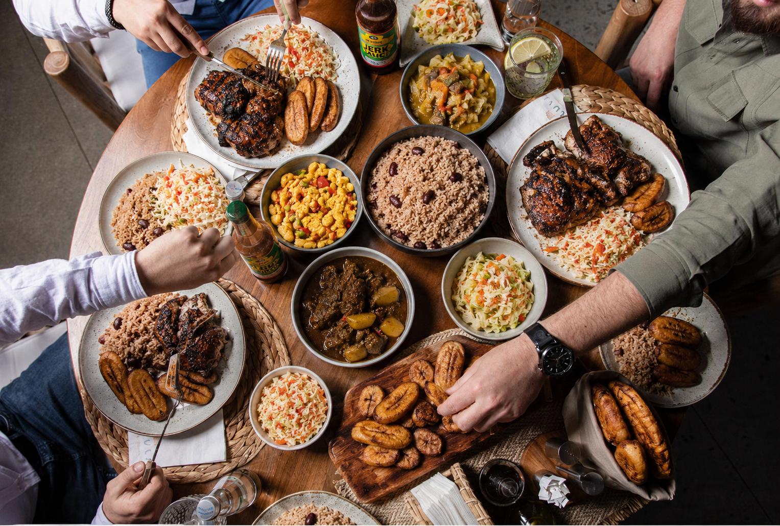 Shared Dining catering style